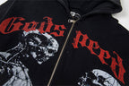 Godspeed Mankind vs Ai Zip Up Hoodies