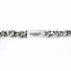 DAGGER ID FANCY LINK CLIP BRACELET 6